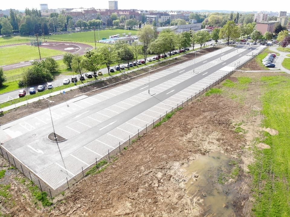 Havířov – parkoviště u Nemocnice – fotografie 3 z 4