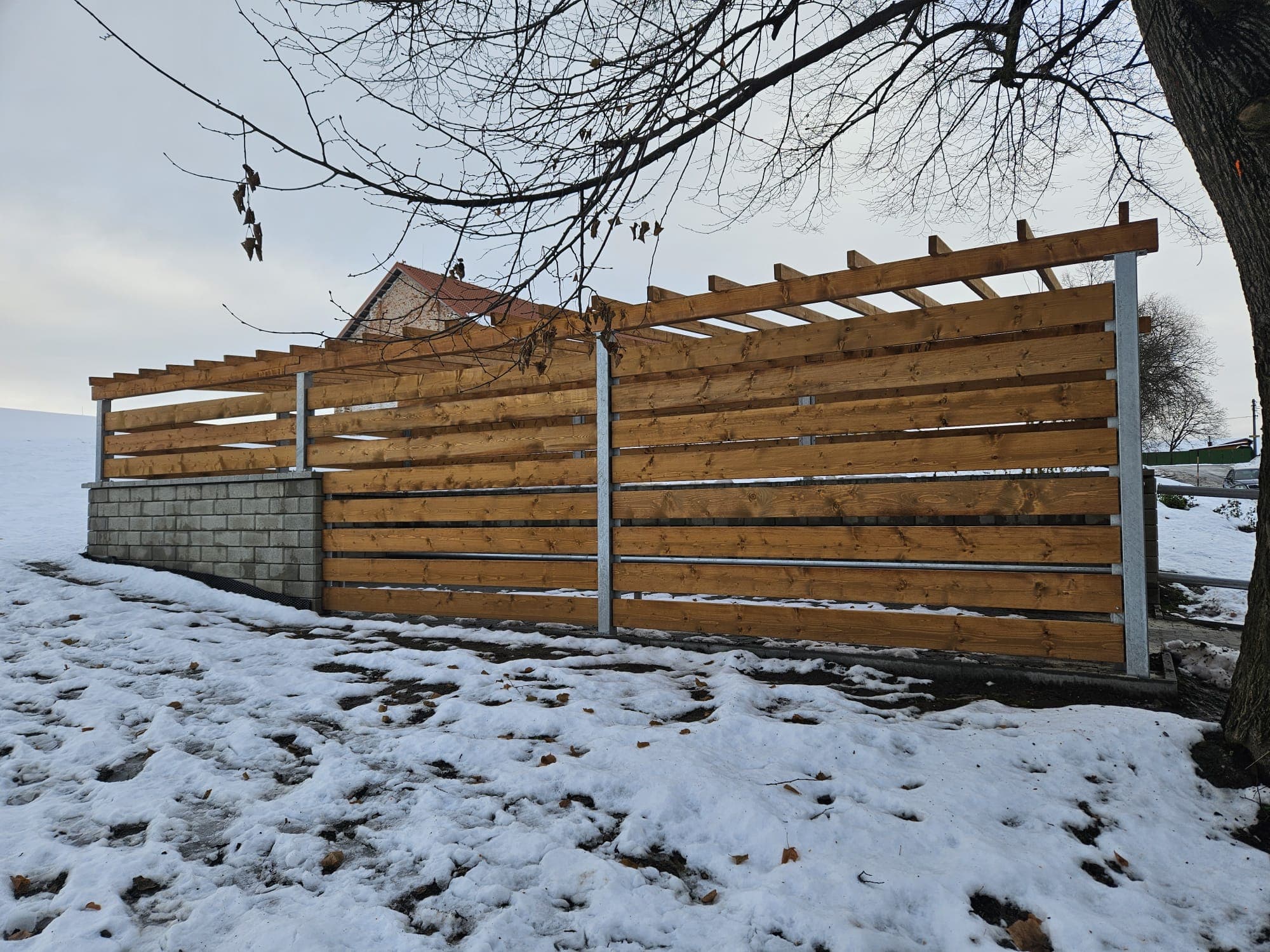 Kontejnerové stání - Dolní Lutyně – fotografie 3 z 6