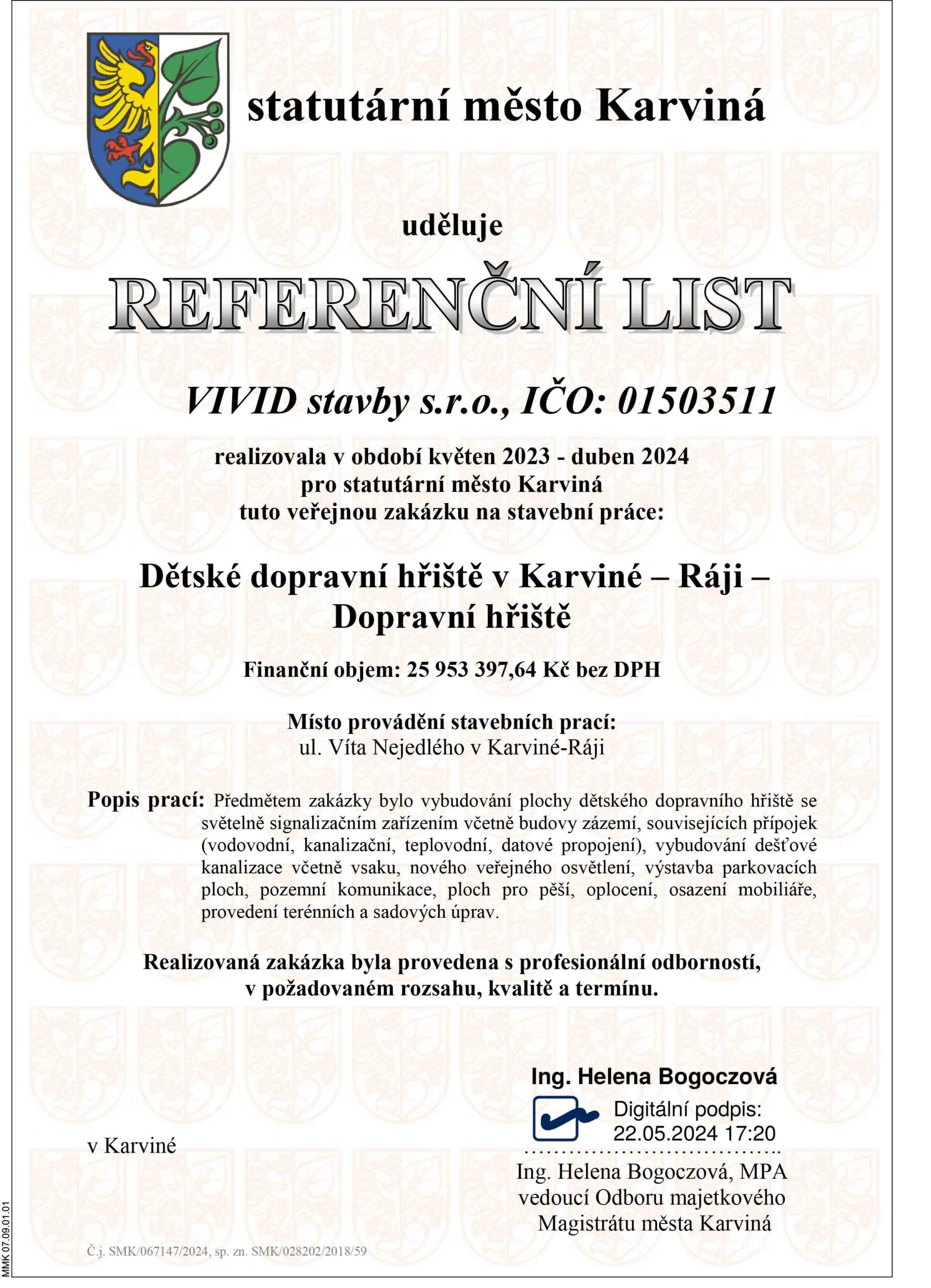 Karviná – dětské dopravní hřiště