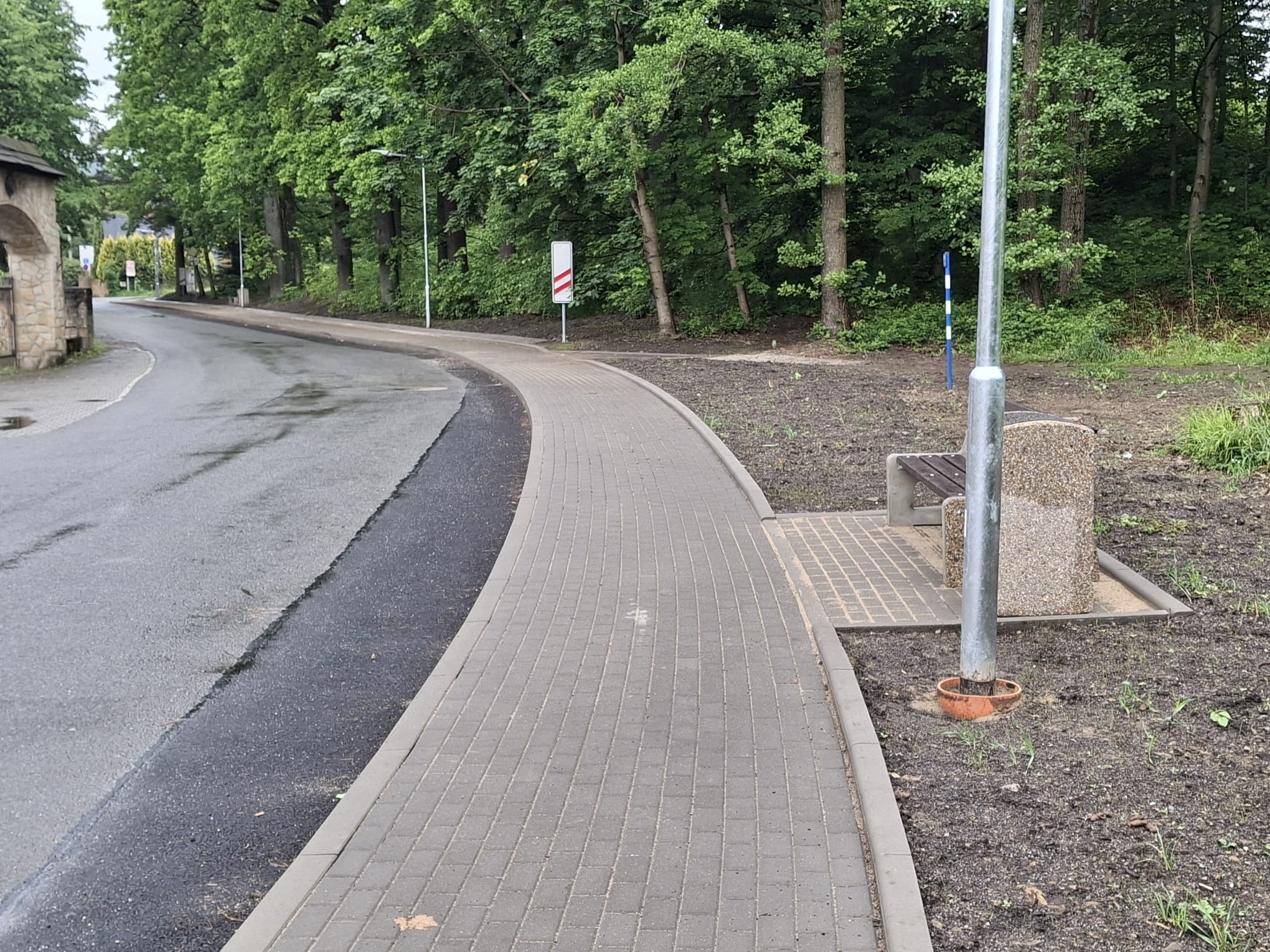 Chodník Kunčice p. Ond 1